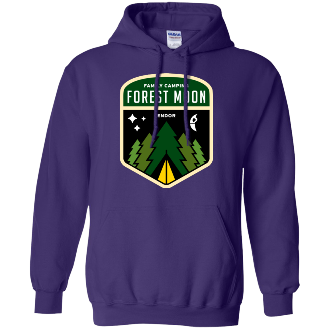 Forest Moon Pullover Hoodie