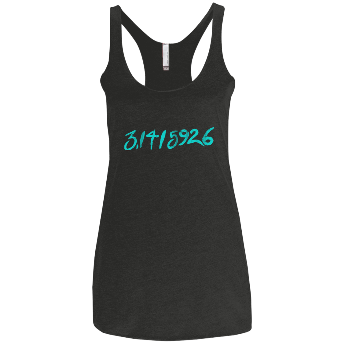 Pi Date Women's Triblend Racerback Tank