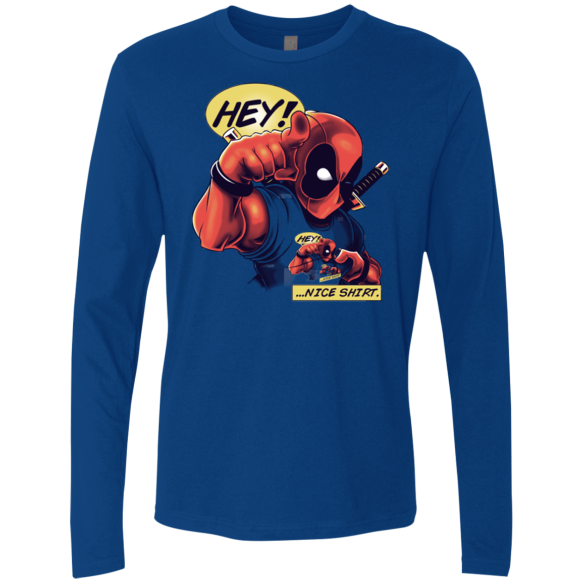 Nice Shirt Men's Premium Long Sleeve