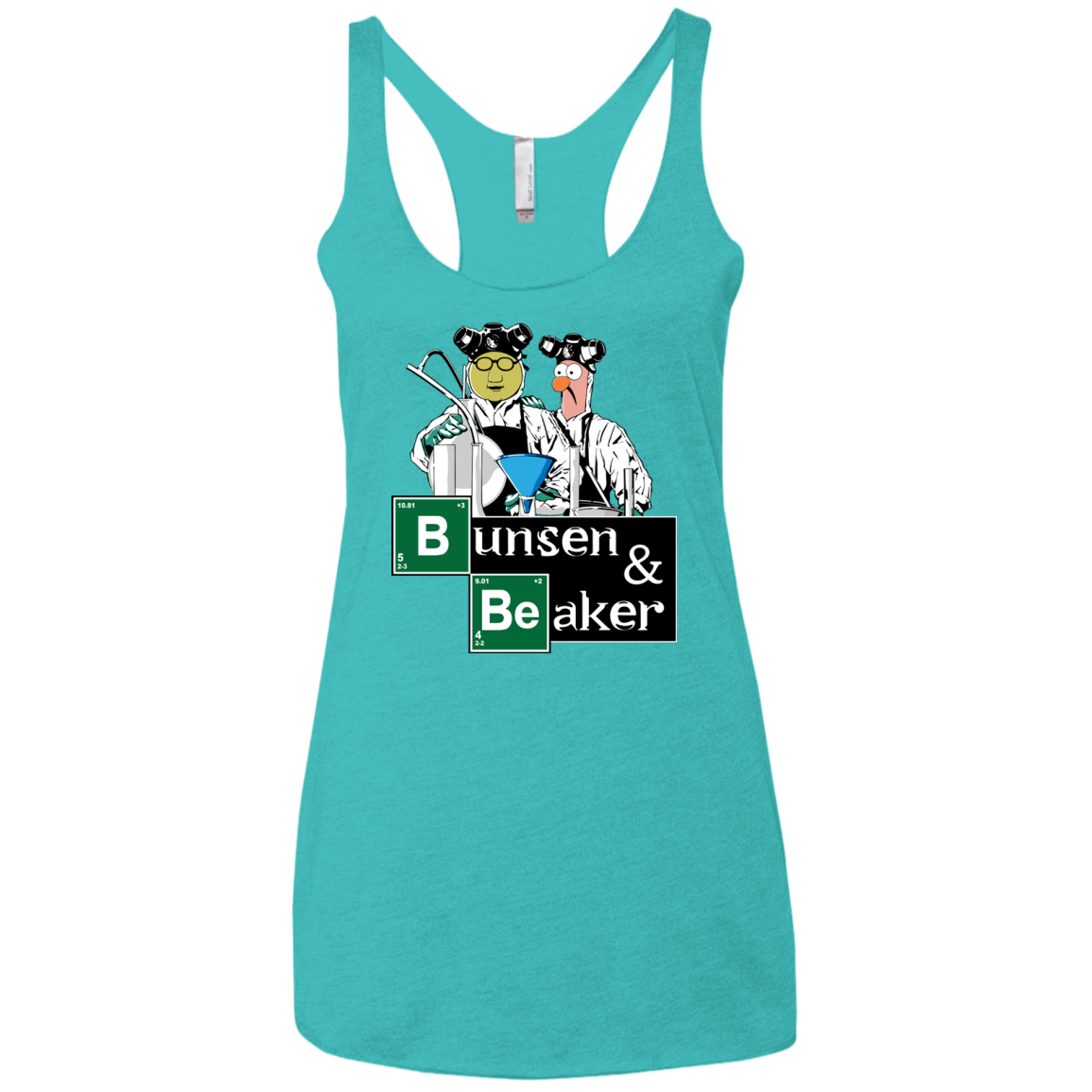 Bunsen & Beaker Women's Triblend Racerback Tank