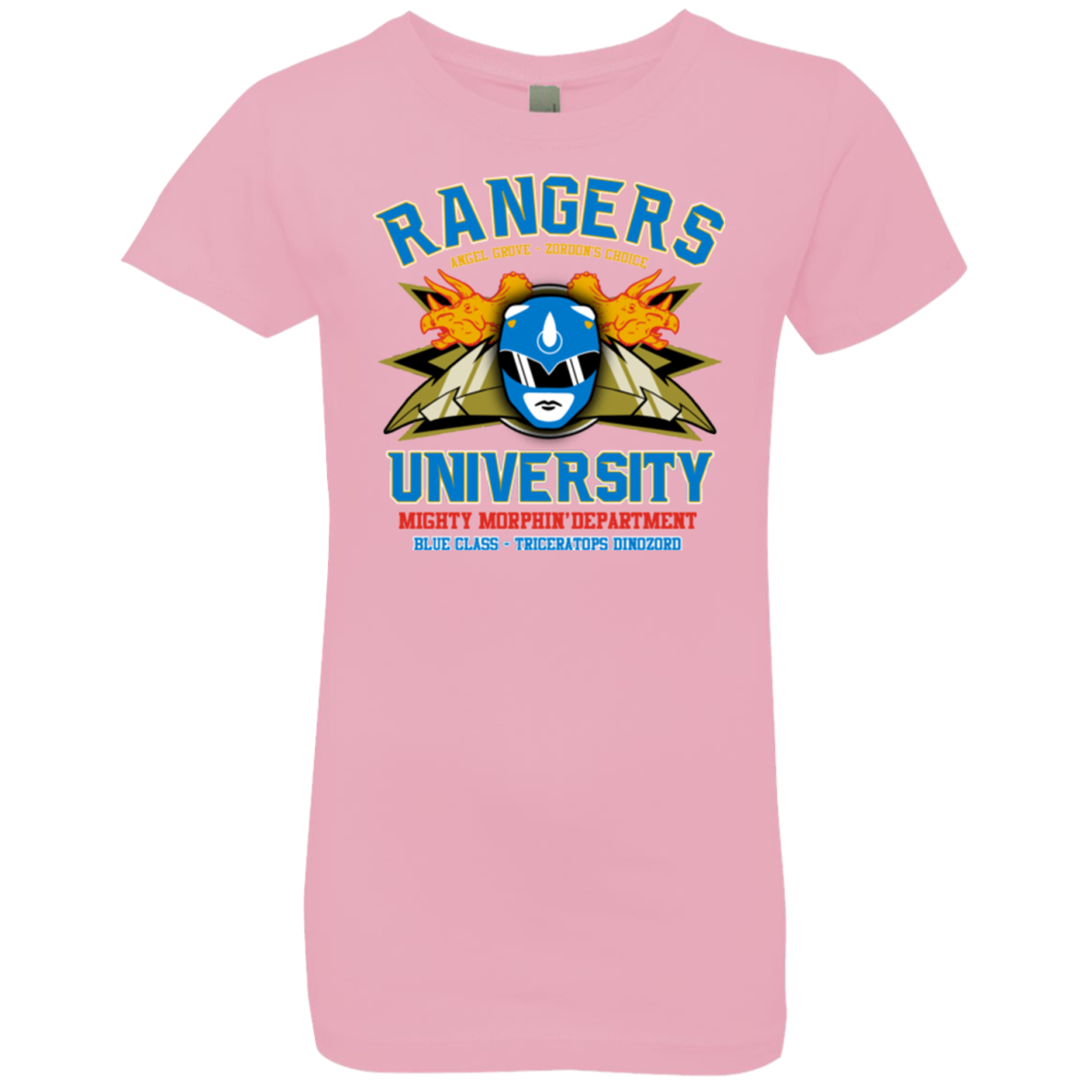 Rangers U Blue Ranger Girls Premium T-Shirt