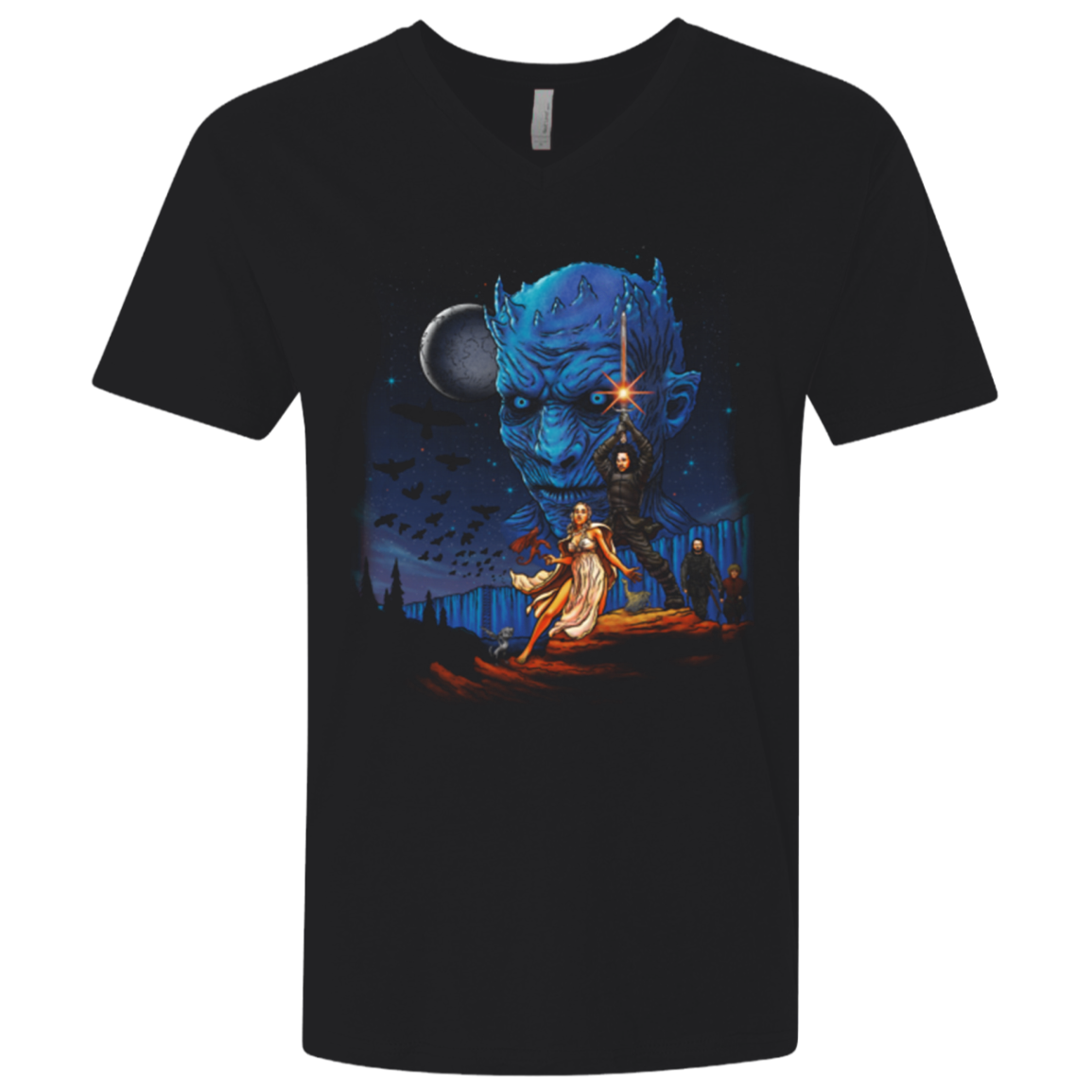 THRONE WARS Men's Premium V-Neck