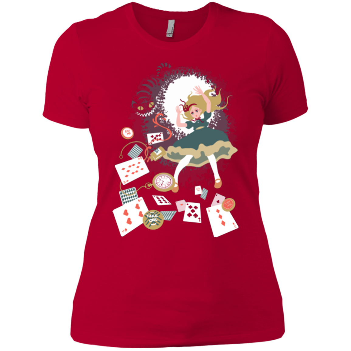 Down the rabbit hole Women's Premium T-Shirt