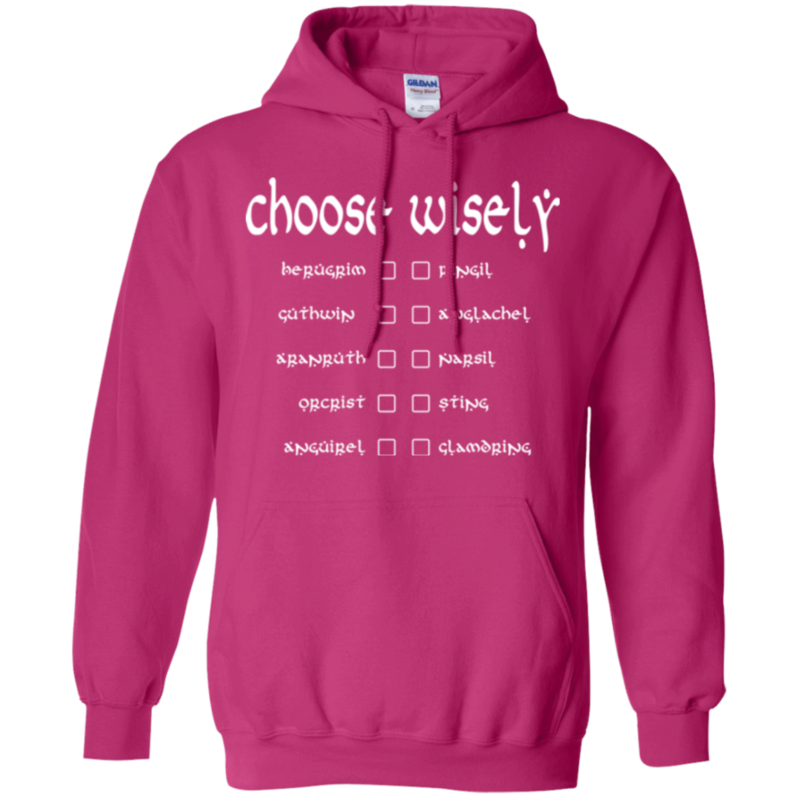 Choose wisely Pullover Hoodie