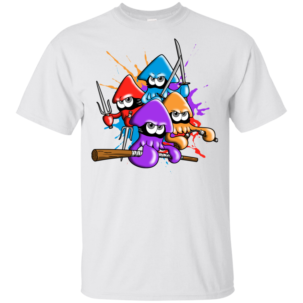 Teenage Mutant Ninja Squids Youth T-Shirt