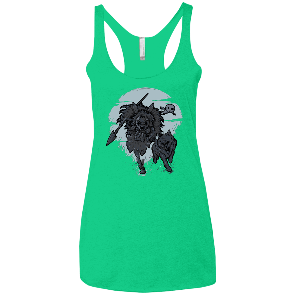 The Princess Women's Triblend Racerback Tank