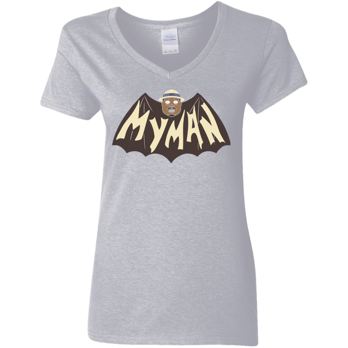 My Man! Women's V-Neck T-Shirt
