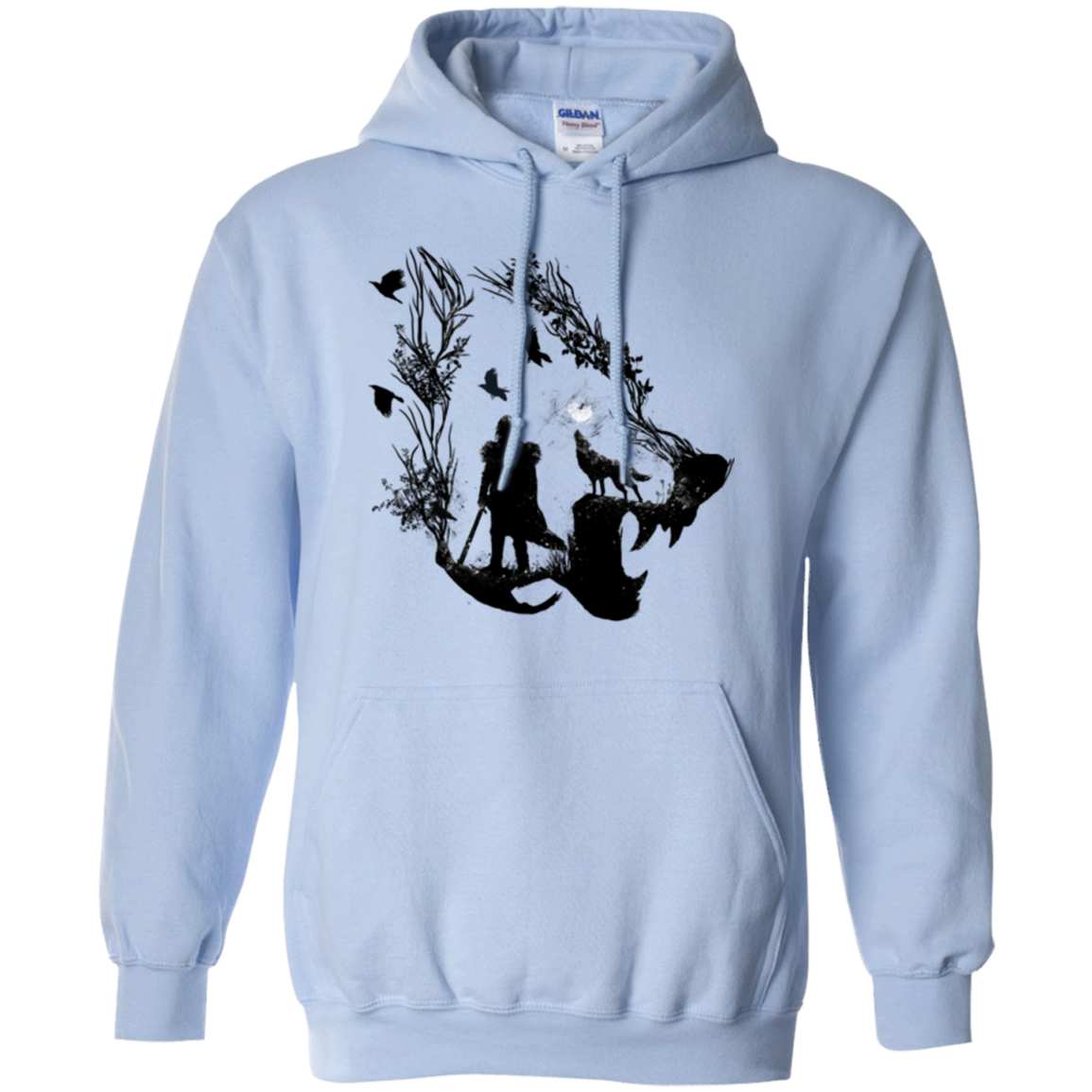 Lone wolf Pullover Hoodie