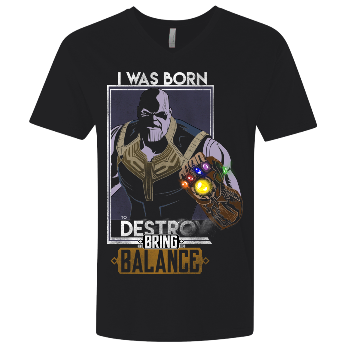 Thano Men's Premium V-Neck