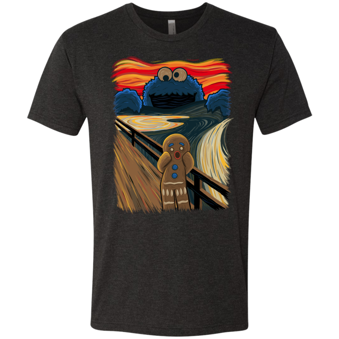 The Cookie Muncher Men's Triblend T-Shirt