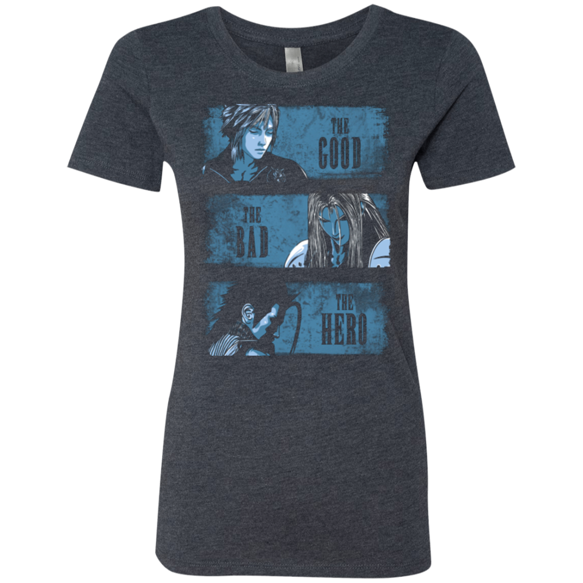 The Good the Bad and the Hero Women's Triblend T-Shirt