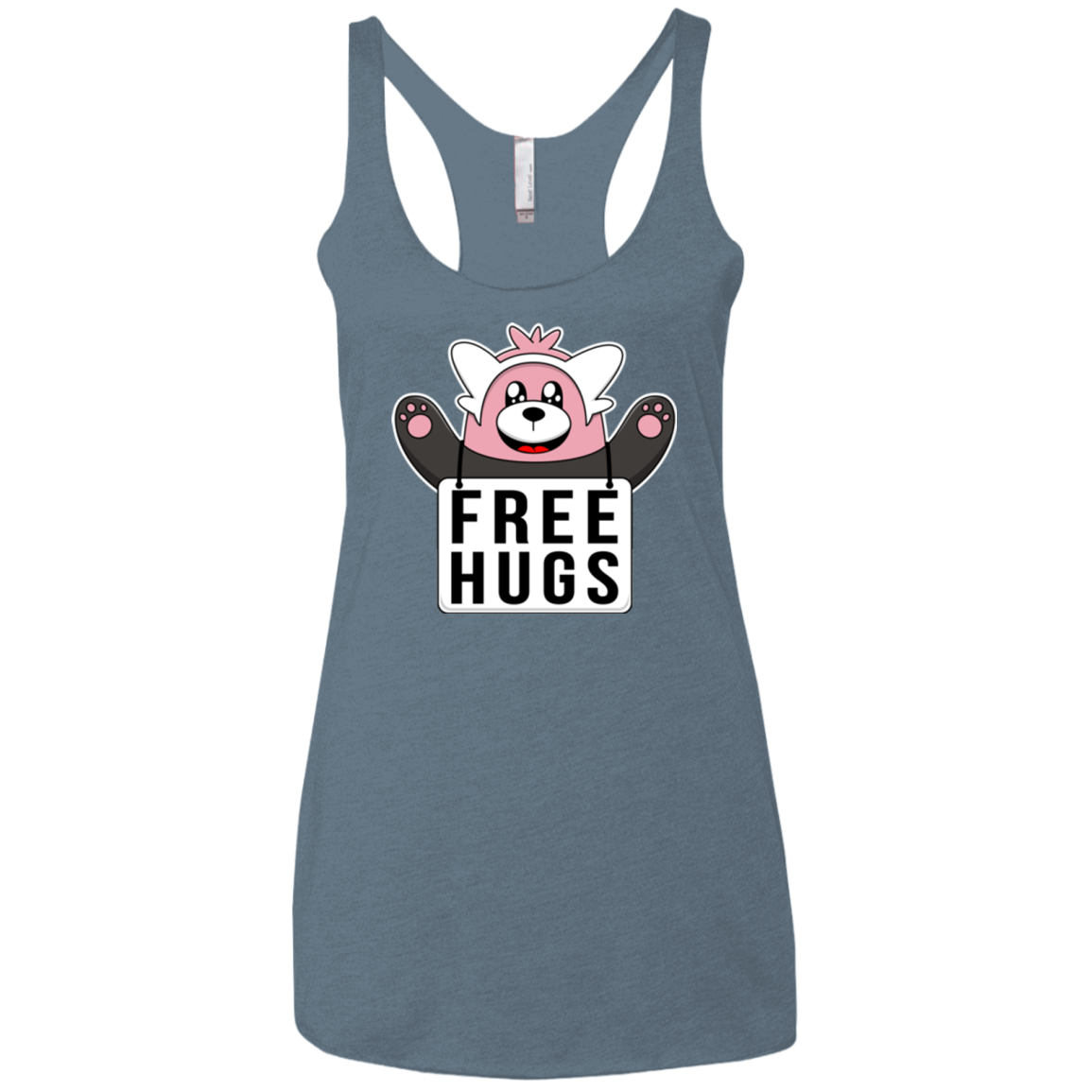 Free Hugs Women's Triblend Racerback Tank