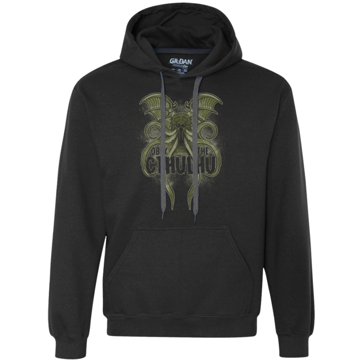 Obey the Cthulhu Premium Fleece Hoodie