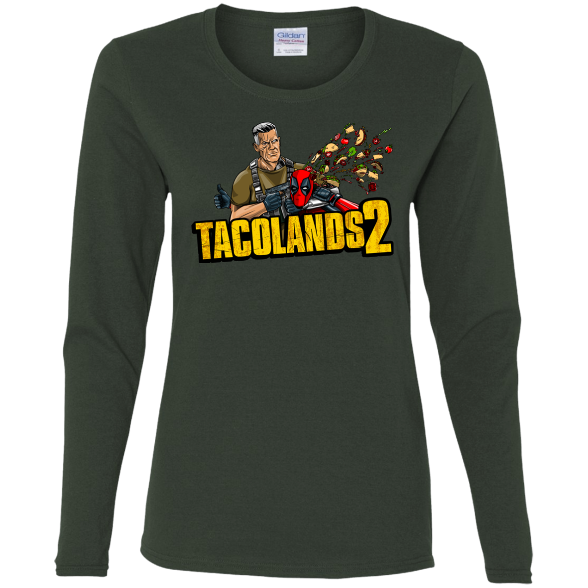 TACOLANDS 2 Women's Long Sleeve T-Shirt