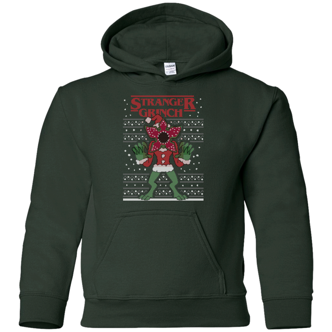 Stranger Grinch Youth Hoodie