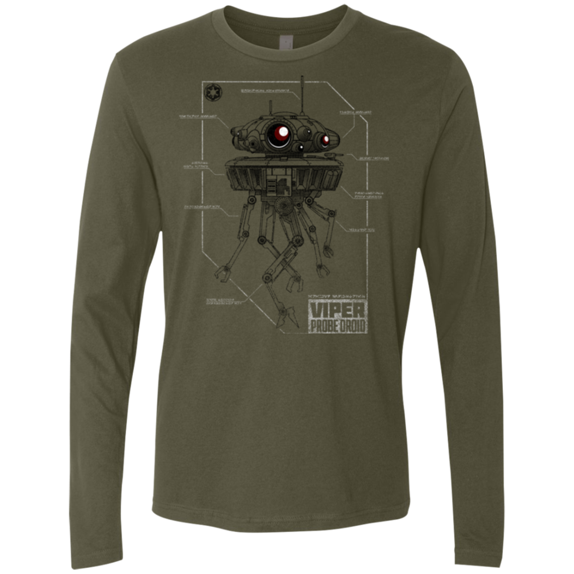 Probe Droid POD Men's Premium Long Sleeve