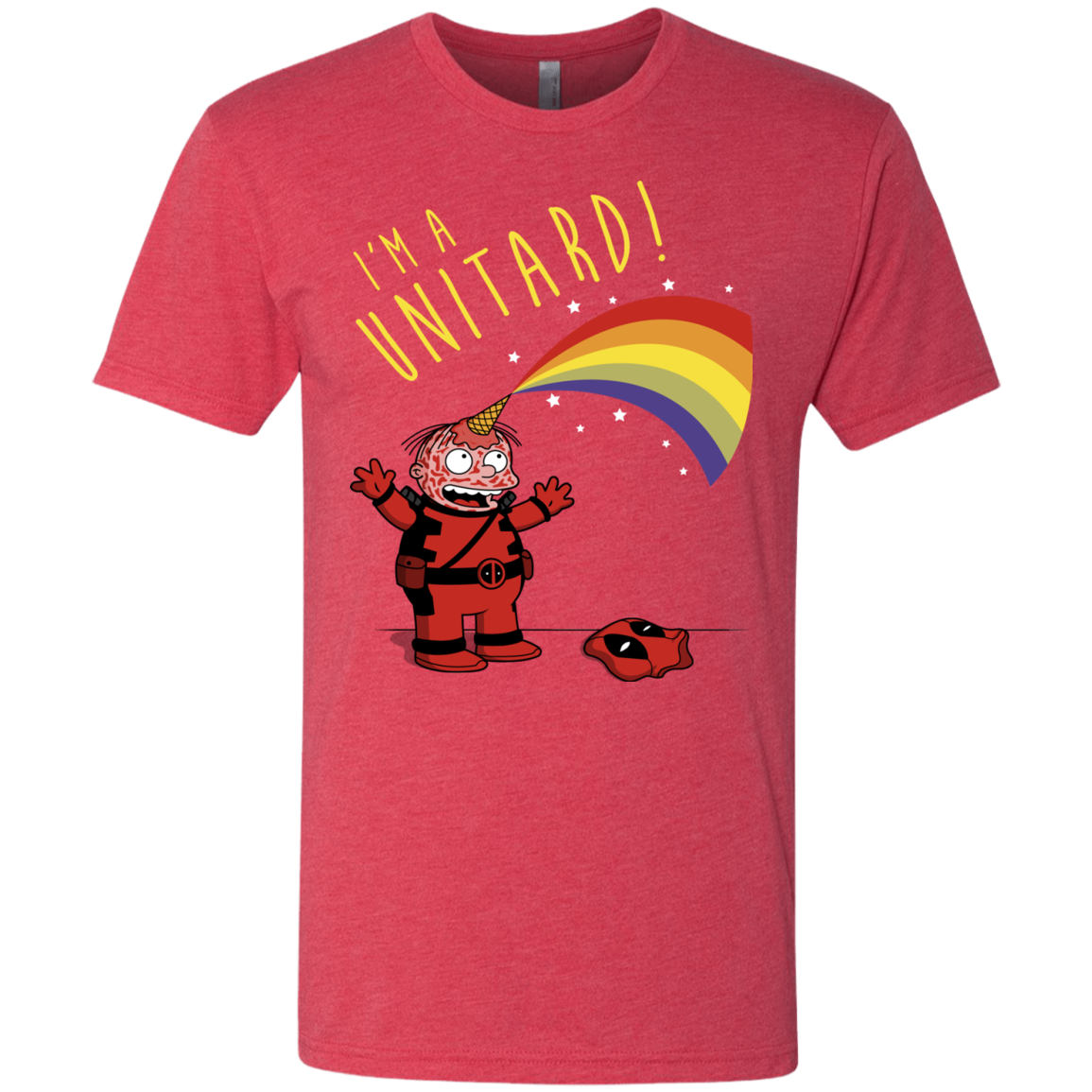 unitard-Raffiti Men's Triblend T-Shirt