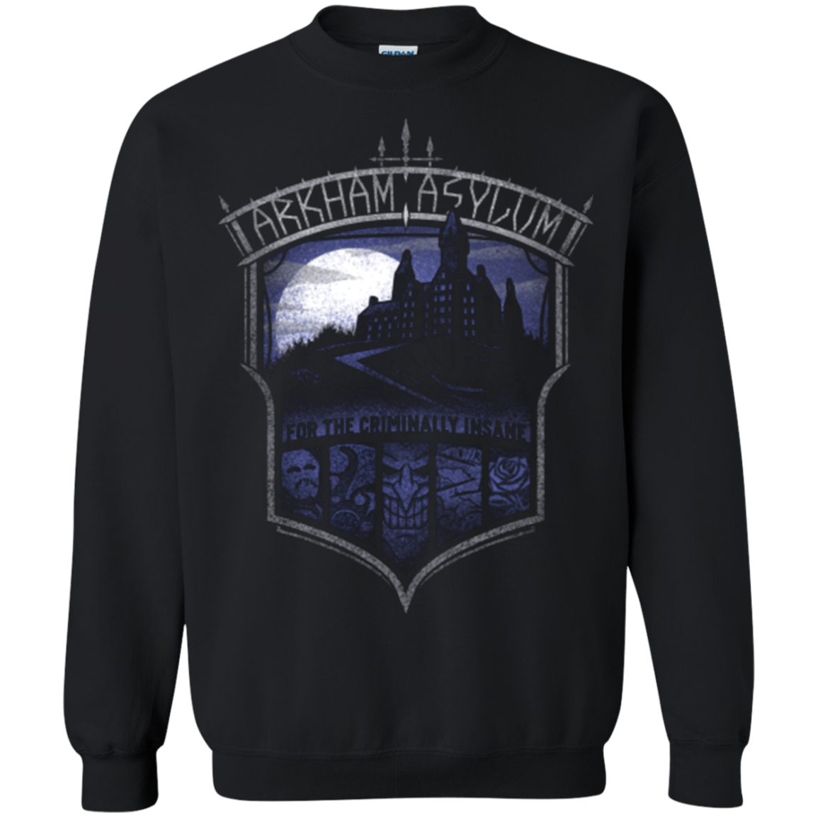 Arkham Asylum Crewneck Sweatshirt