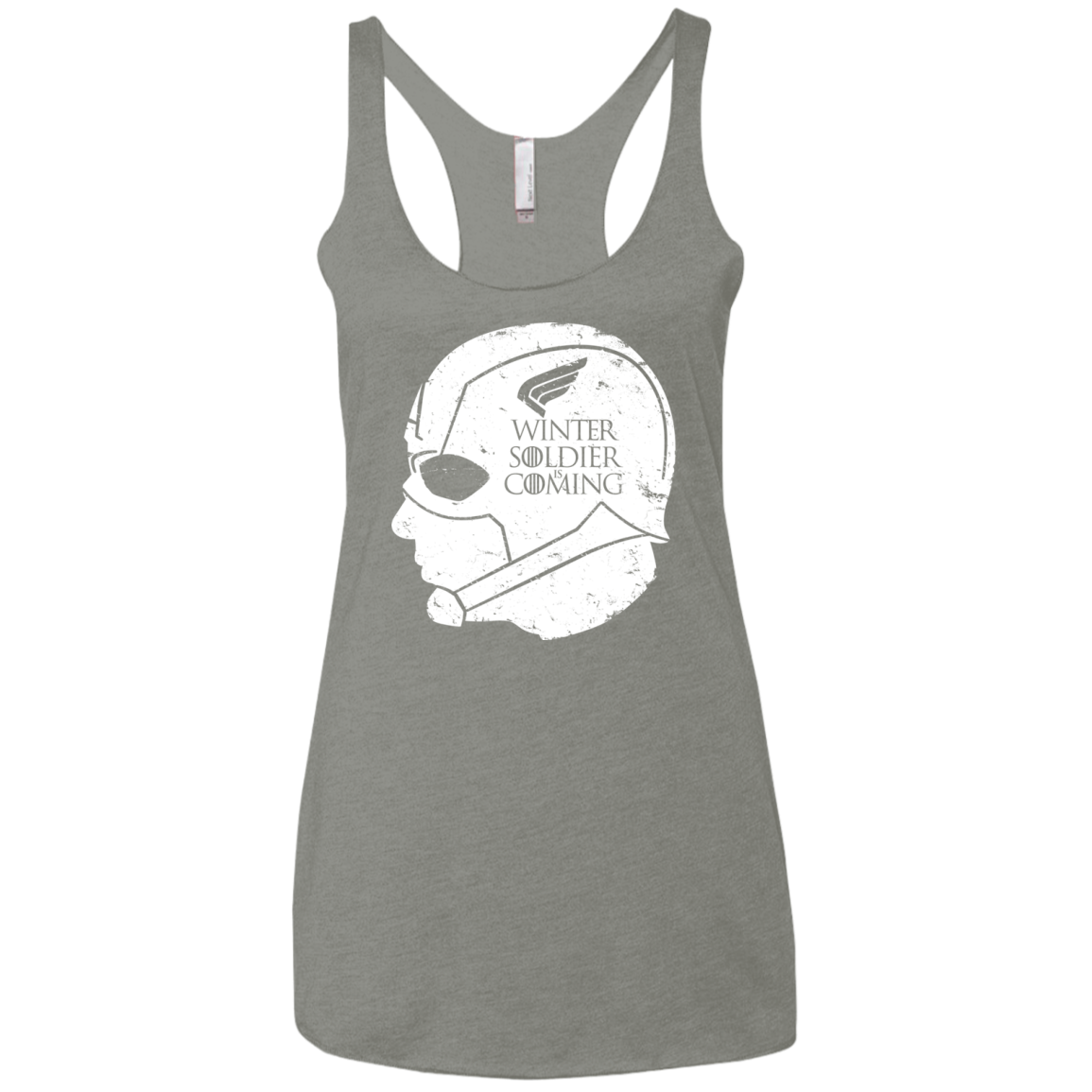 House Rogers Women's Triblend Racerback Tank