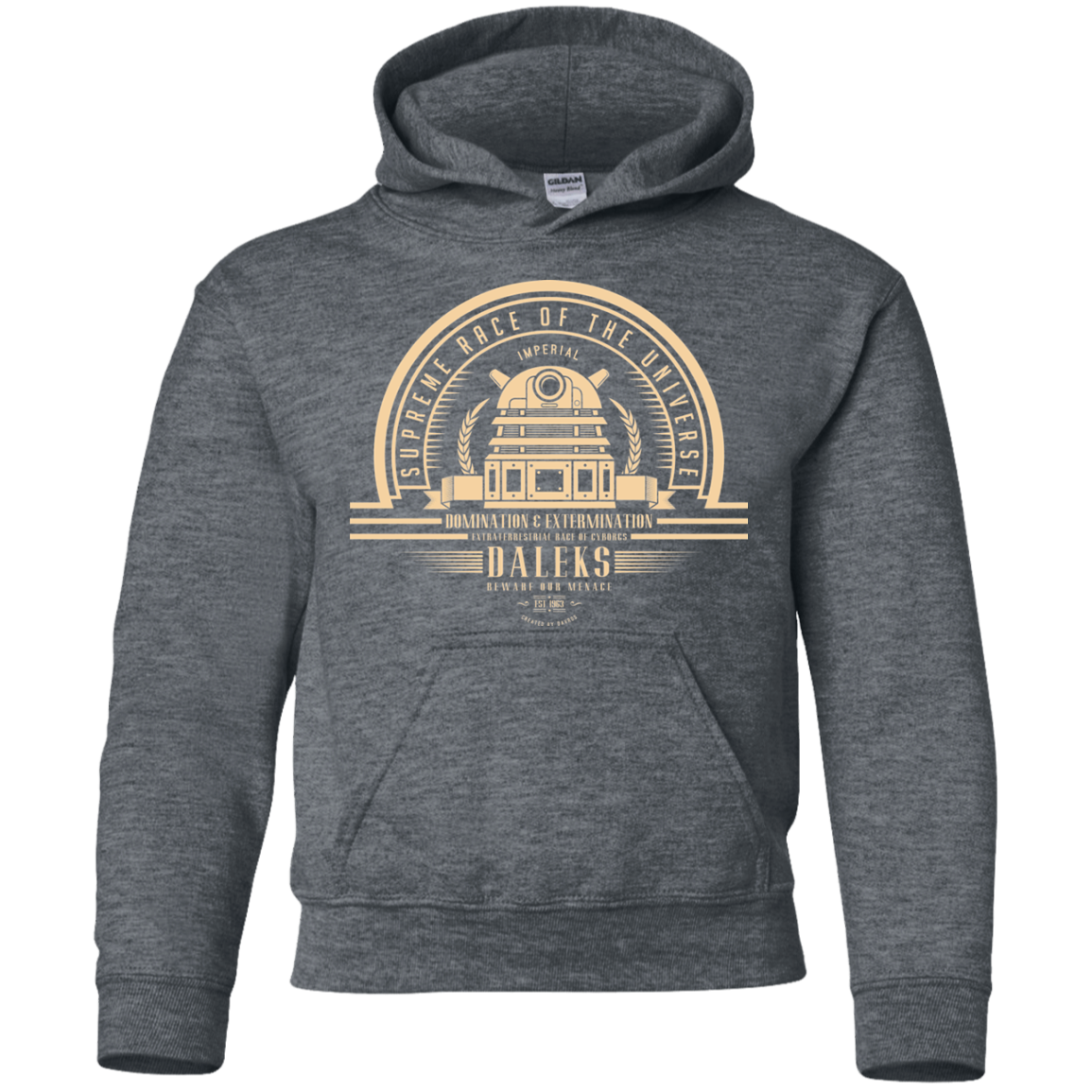 Who Villains Daleks Youth Hoodie