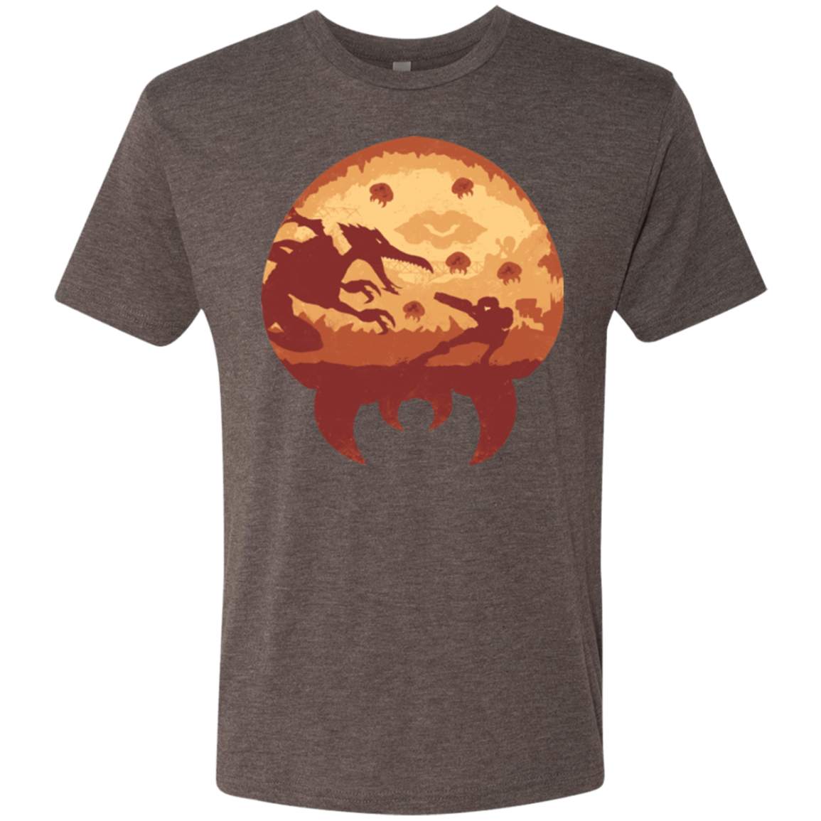 Escape from Zebes Men's Triblend T-Shirt