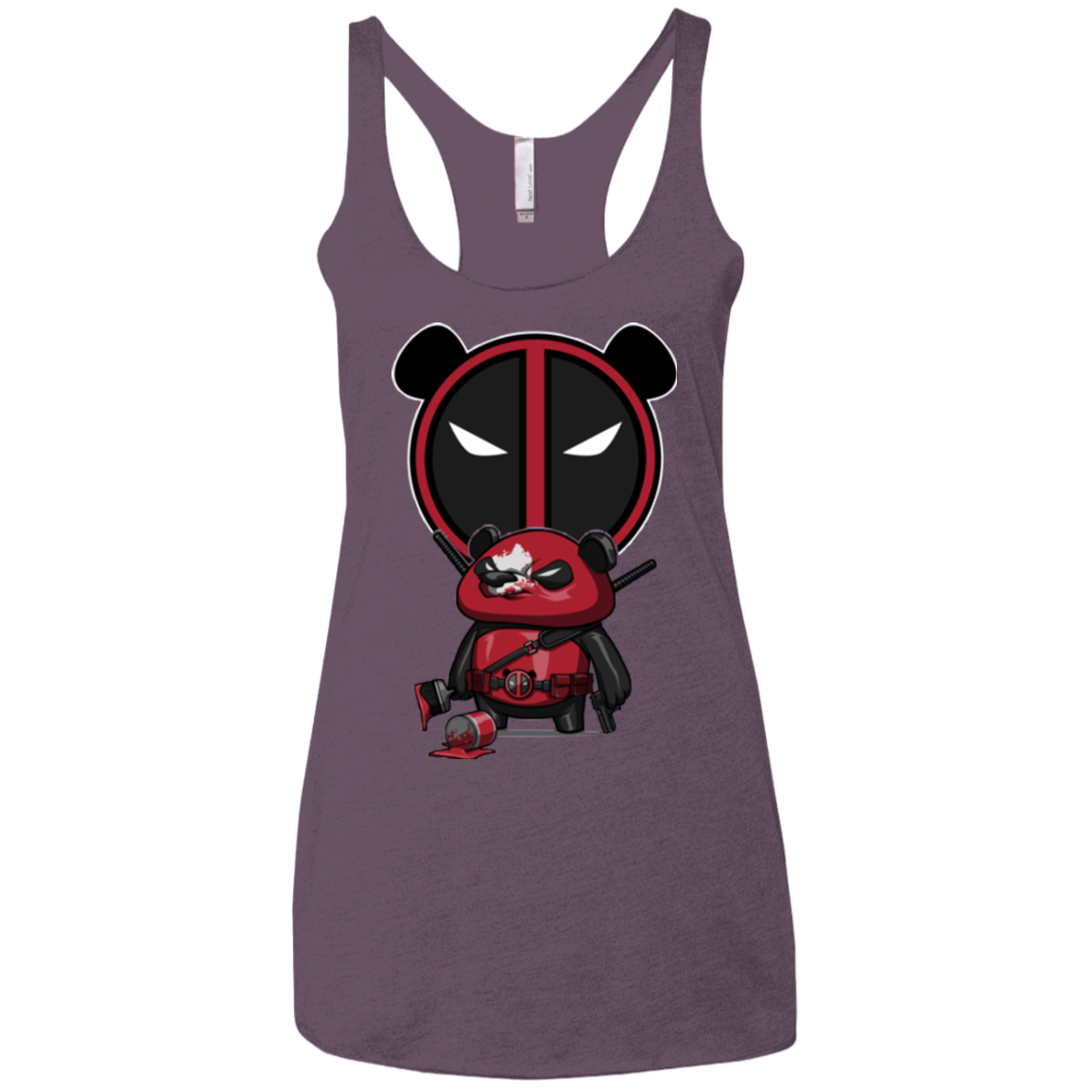 Bear Pool Women's Triblend Racerback Tank