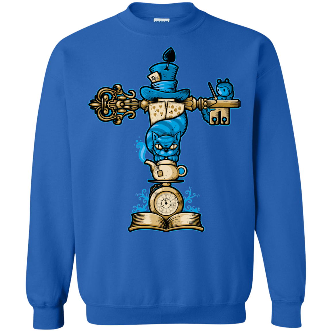 Wonderland Totem Crewneck Sweatshirt