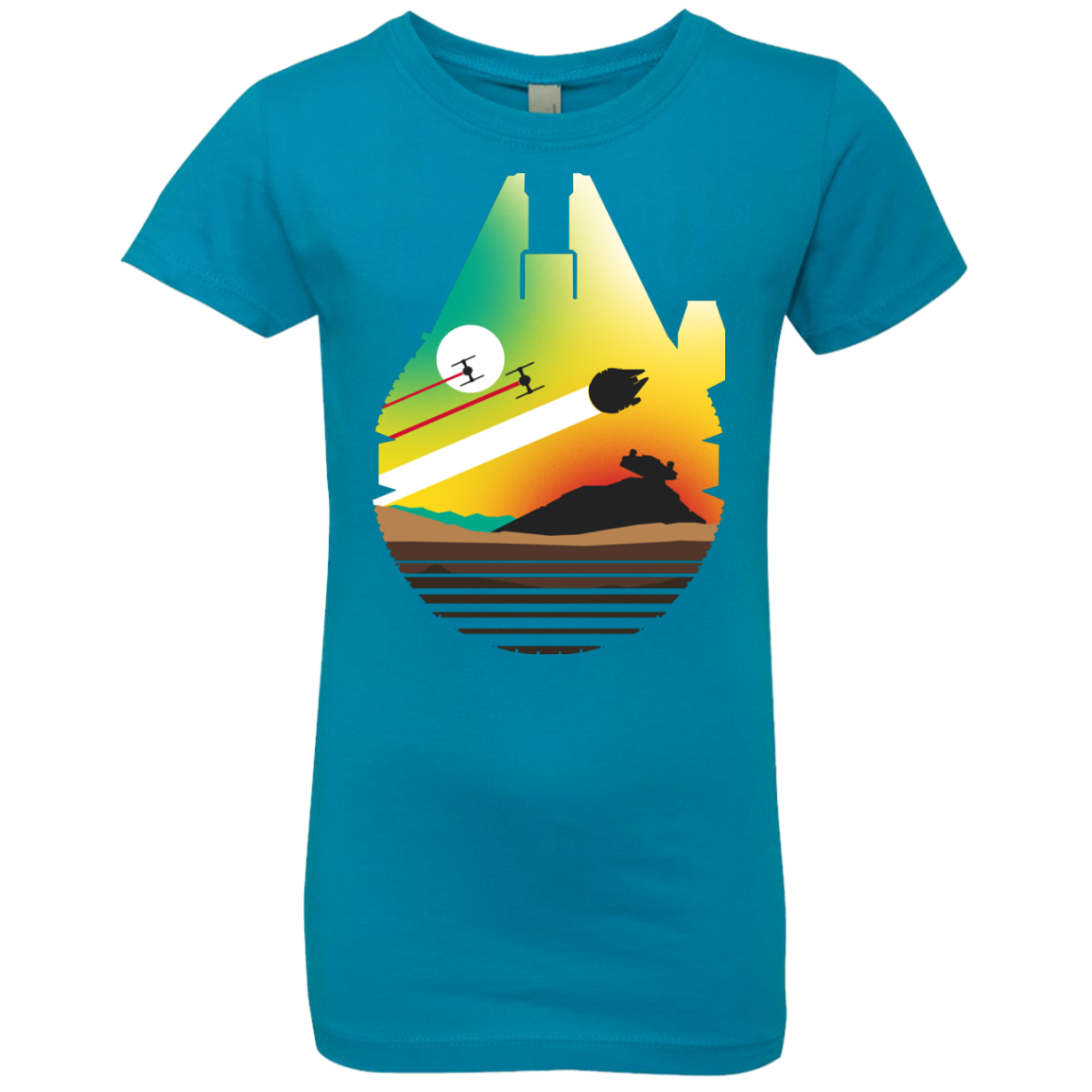 Escape from Desert Planet Girls Premium T-Shirt