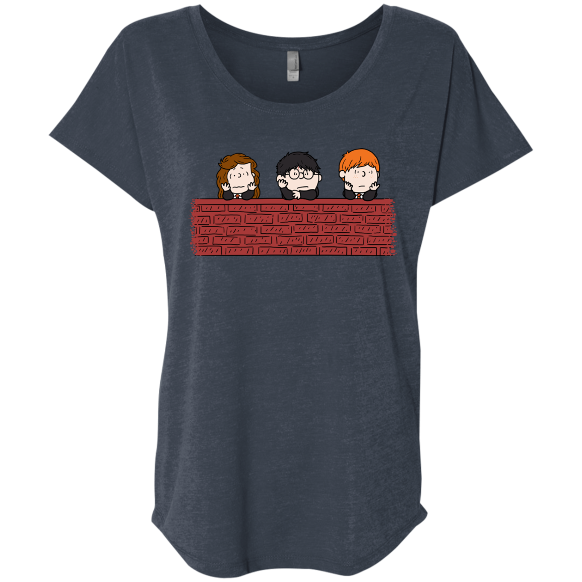 Brick Wall Triblend Dolman Sleeve