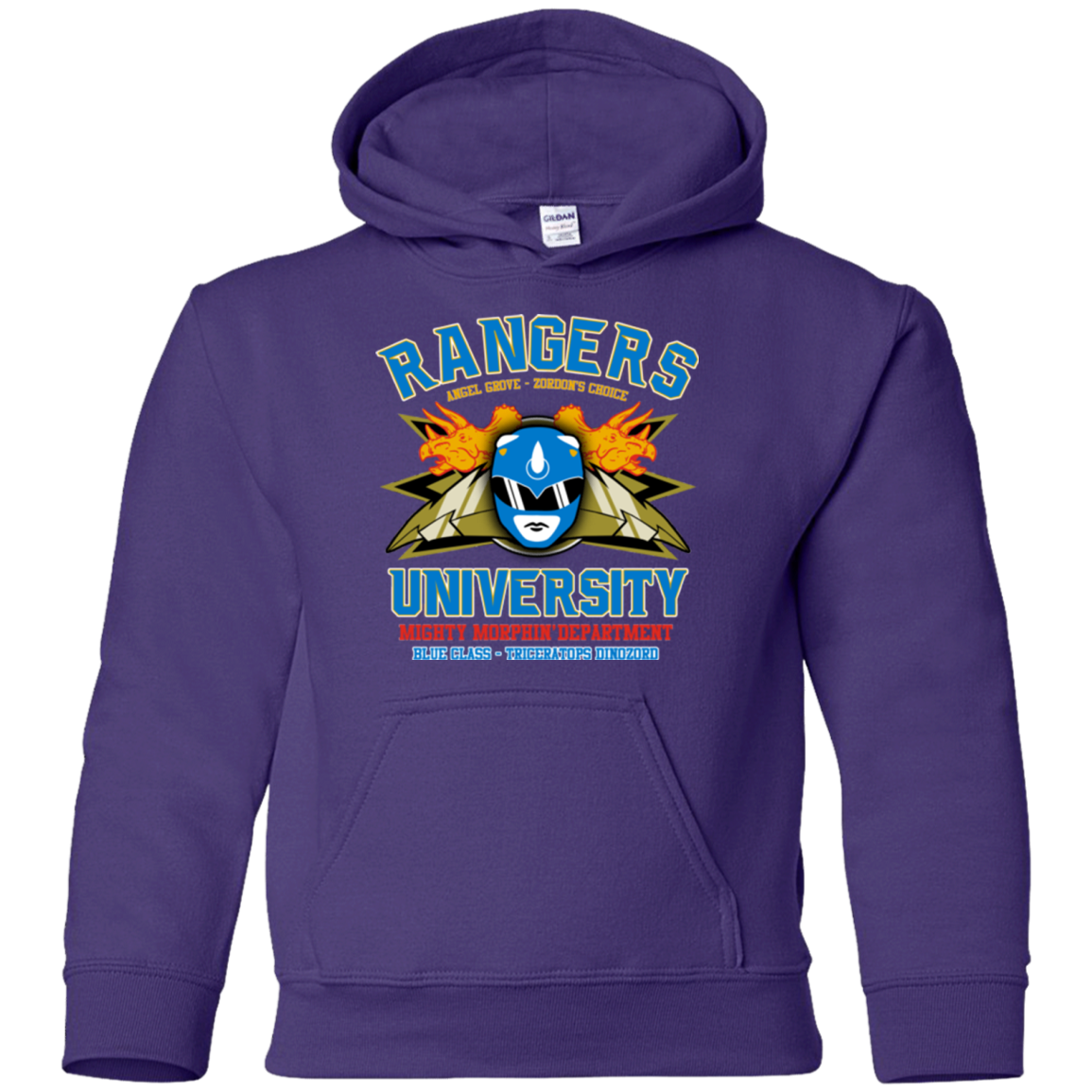 Rangers U Blue Ranger Youth Hoodie