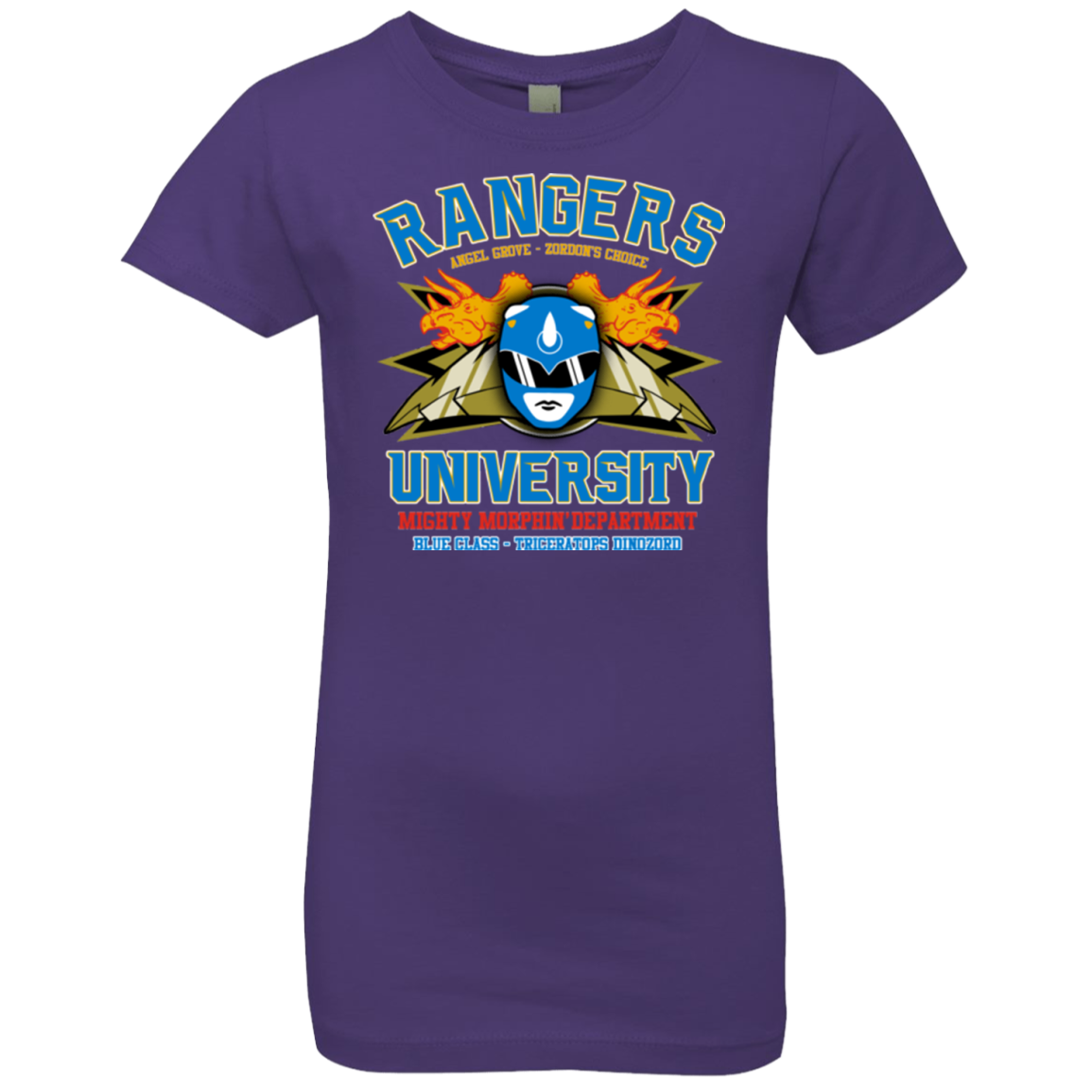 Rangers U Blue Ranger Girls Premium T-Shirt