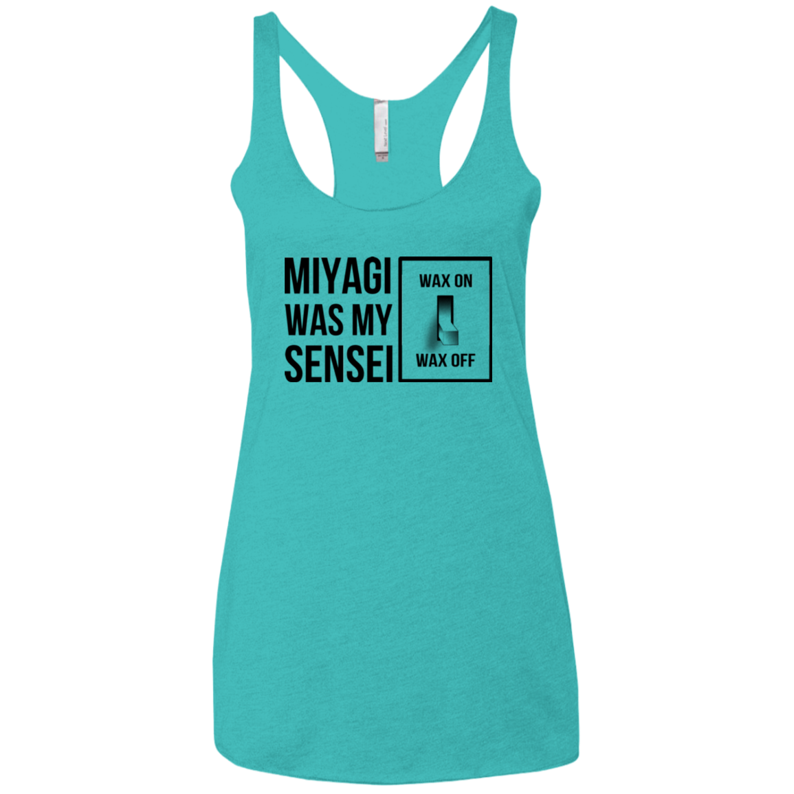 My Sensei Women's Triblend Racerback Tank