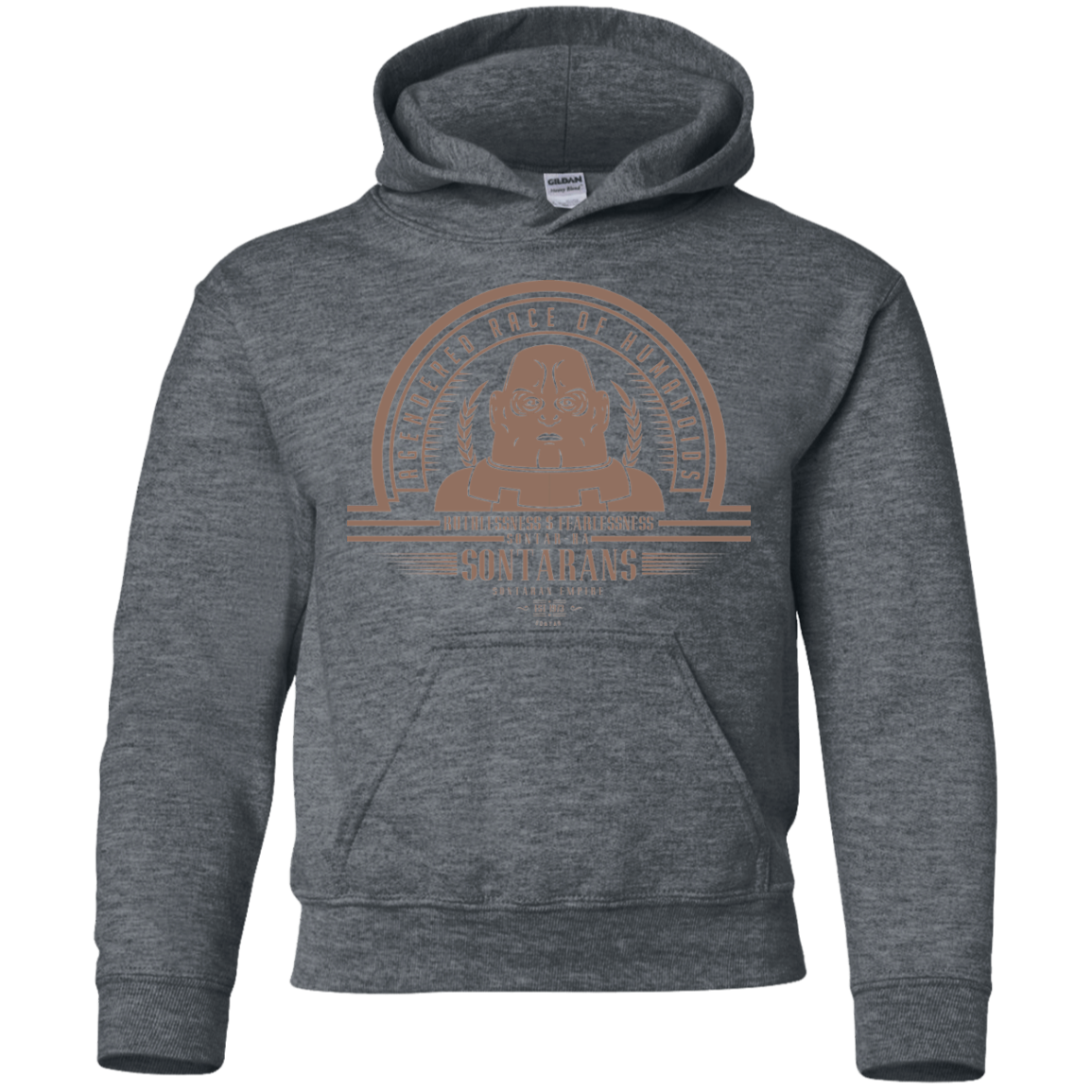 Who Villains Sontarans Youth Hoodie