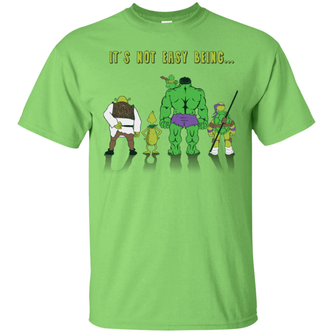 Not Easy Being Green T-Shirt