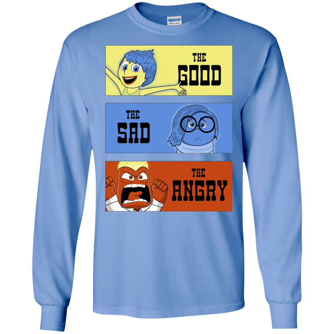 The Good, the Sad & the Angry Men's Long Sleeve T-Shirt