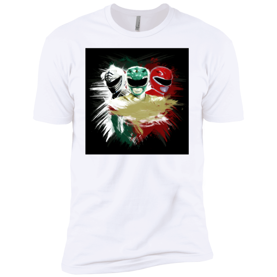 White Green Red Boys Premium T-Shirt