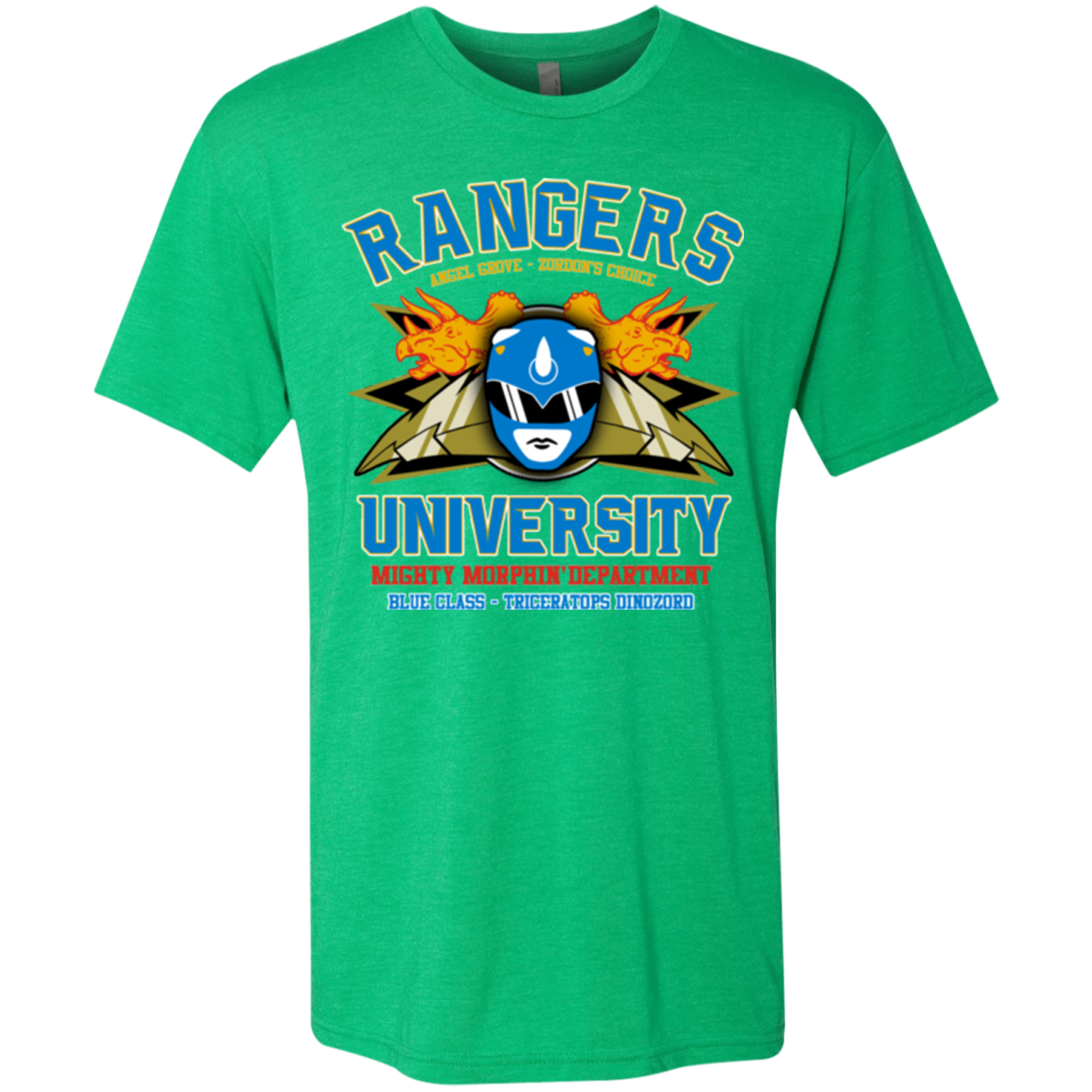 Rangers U Blue Ranger Men's Triblend T-Shirt