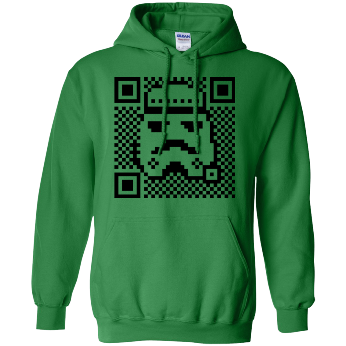 QR trooper Pullover Hoodie