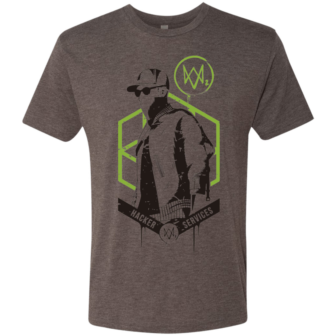 Watch Dogs 2 Hacker Services Men's Triblend T-Shirt