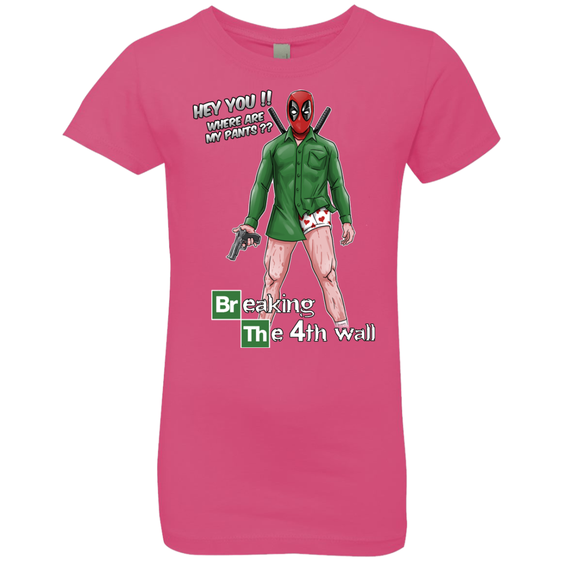 Breaking the 4th Wall Girls Premium T-Shirt