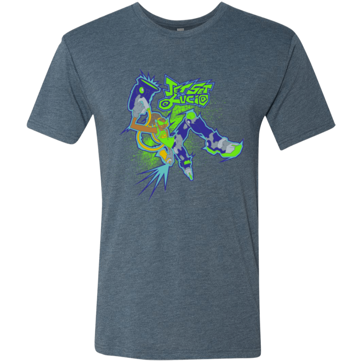 Jet Set Lucio Men's Triblend T-Shirt