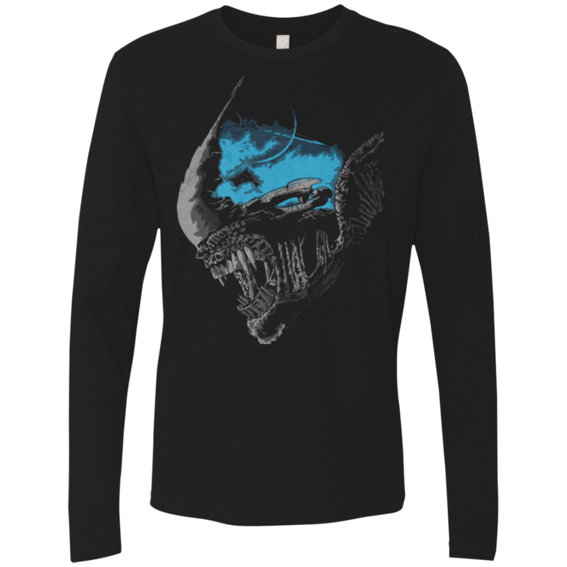 On a Dark Moon Men's Premium Long Sleeve