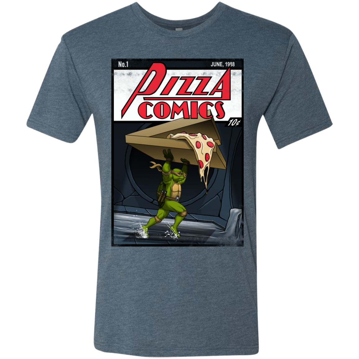 Pizza Comics Men's Triblend T-Shirt