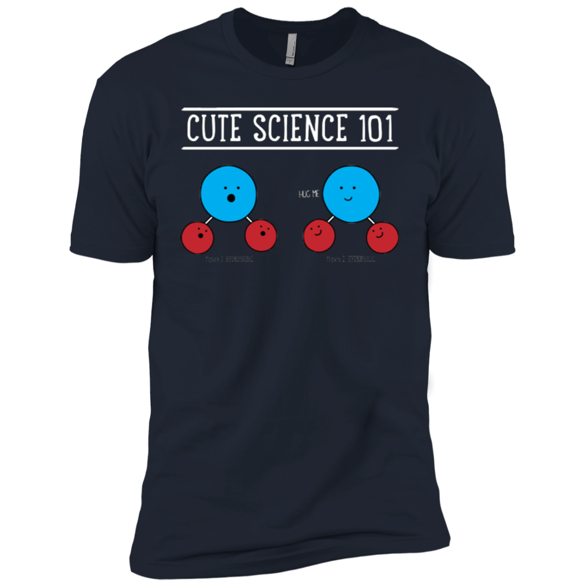Cute Science - Hydrophobic & Hydrophillic Boys Premium T-Shirt
