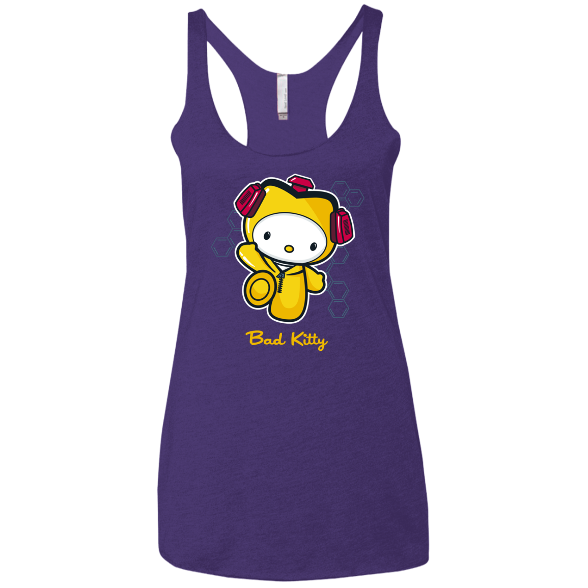 Bad Kitty Women's Triblend Racerback Tank