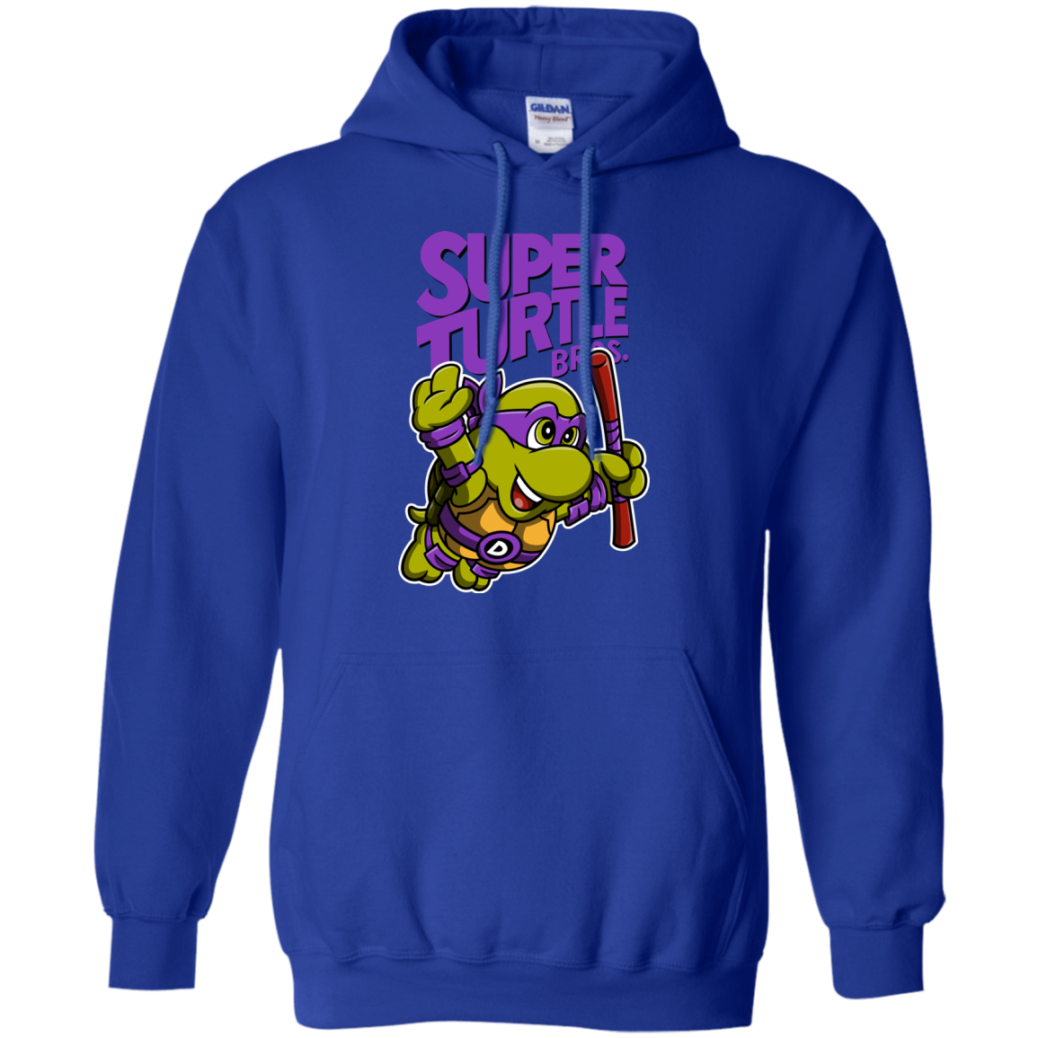 Super Turtle Bros Donnie Pullover Hoodie