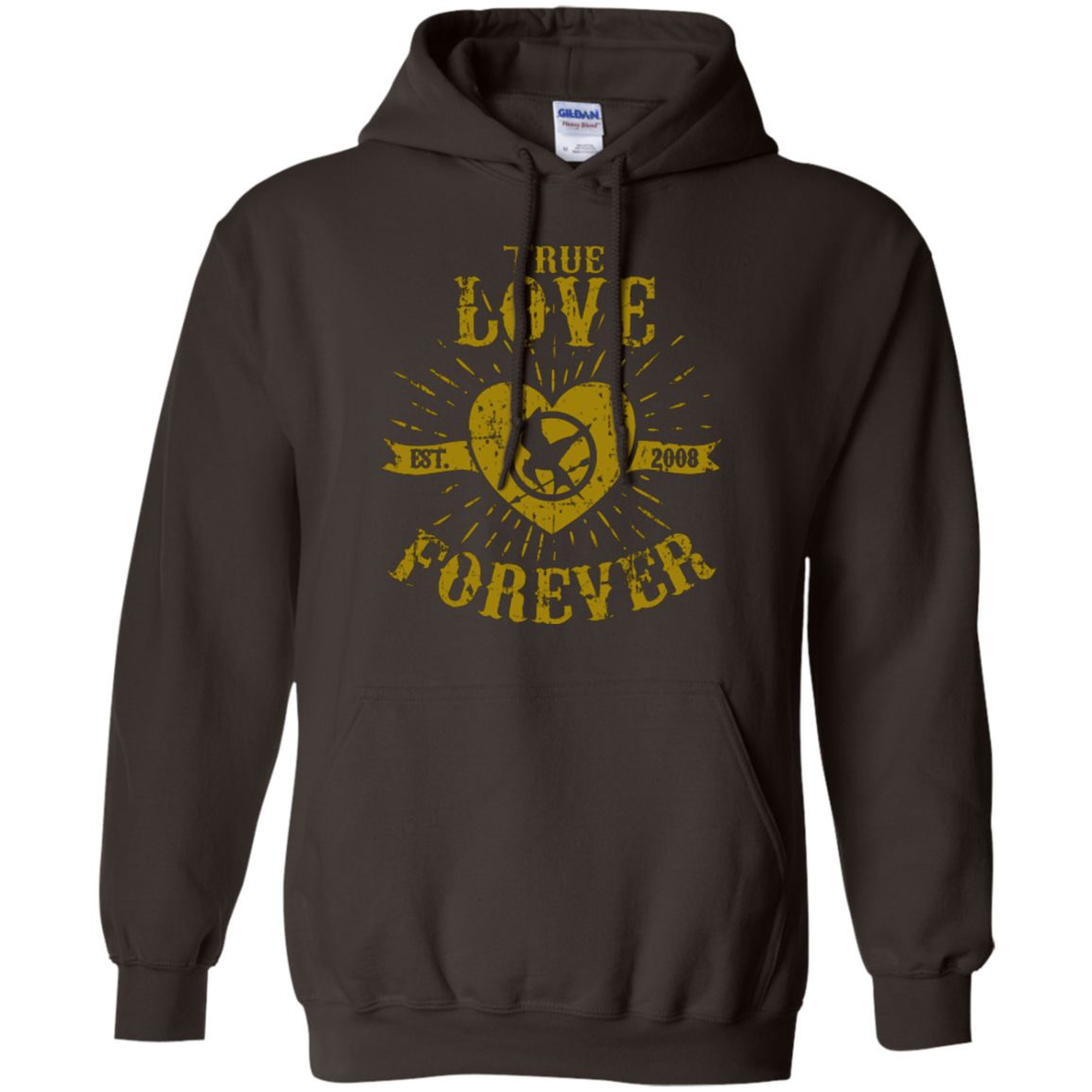 True Love Forever Games Pullover Hoodie