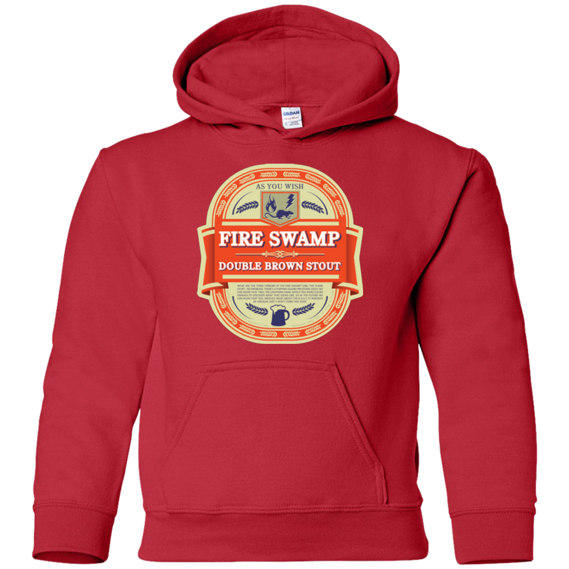 Fire Swamp Ale Youth Hoodie