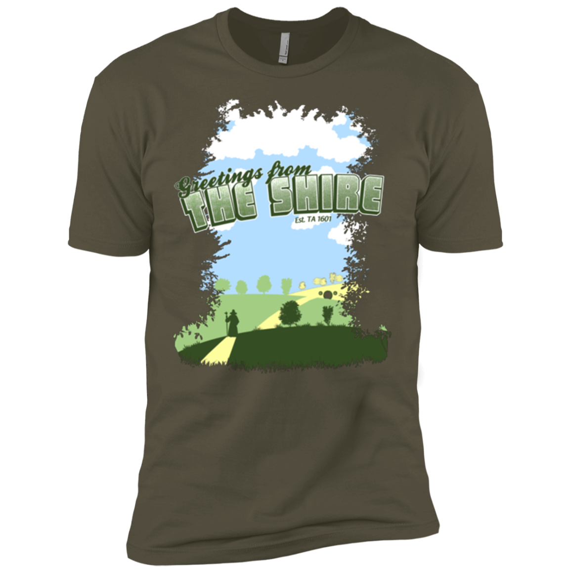 Greetings From Shire Men's Premium T-Shirt