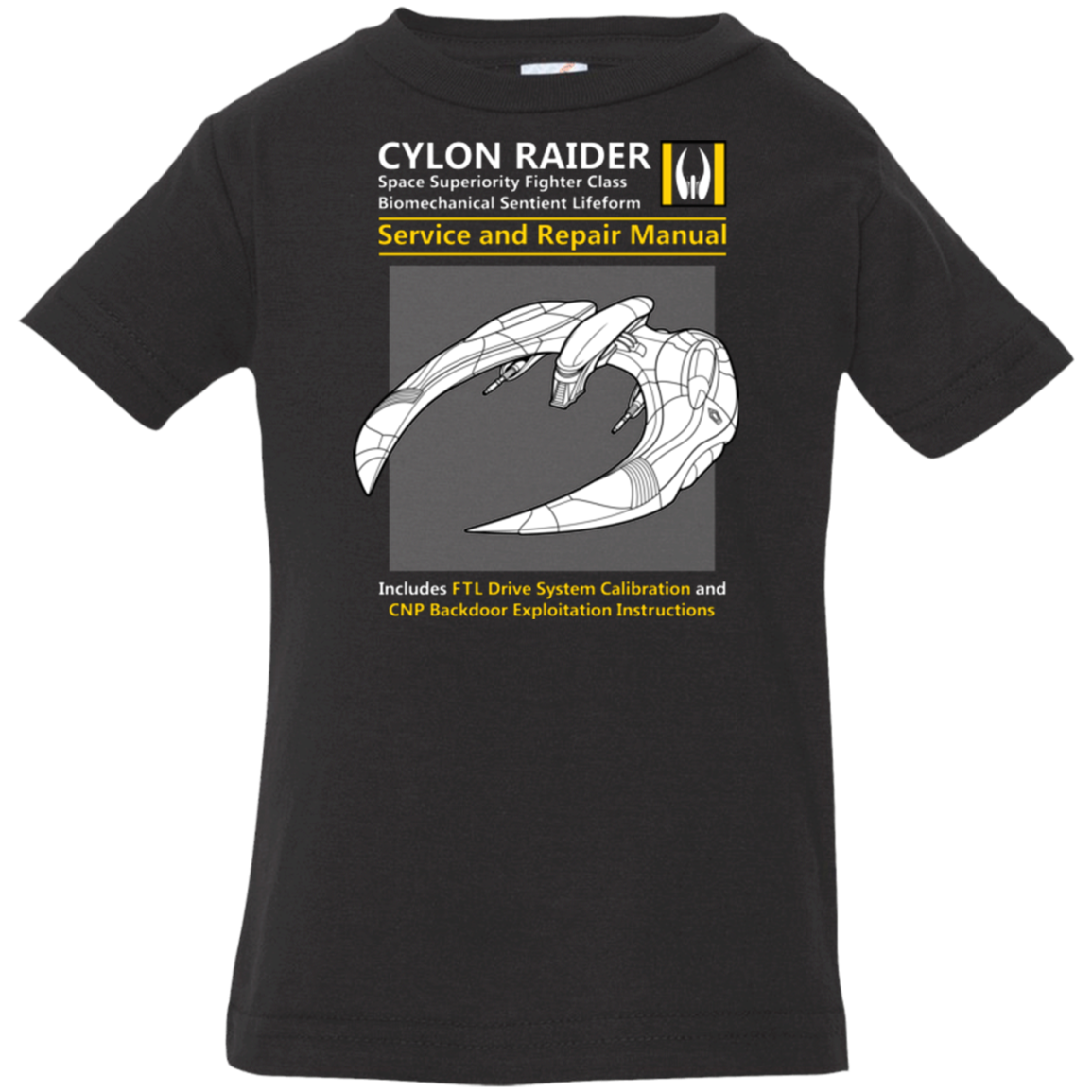 CYLON RAIDER SERVICE & REPAIR MANUAL Infant Premium T-Shirt